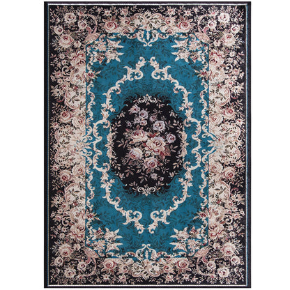 Area Rug with Non-Shedding Surface and Anti-slip Bottom