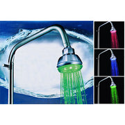 7 colors changing LED bathroom showerhead
