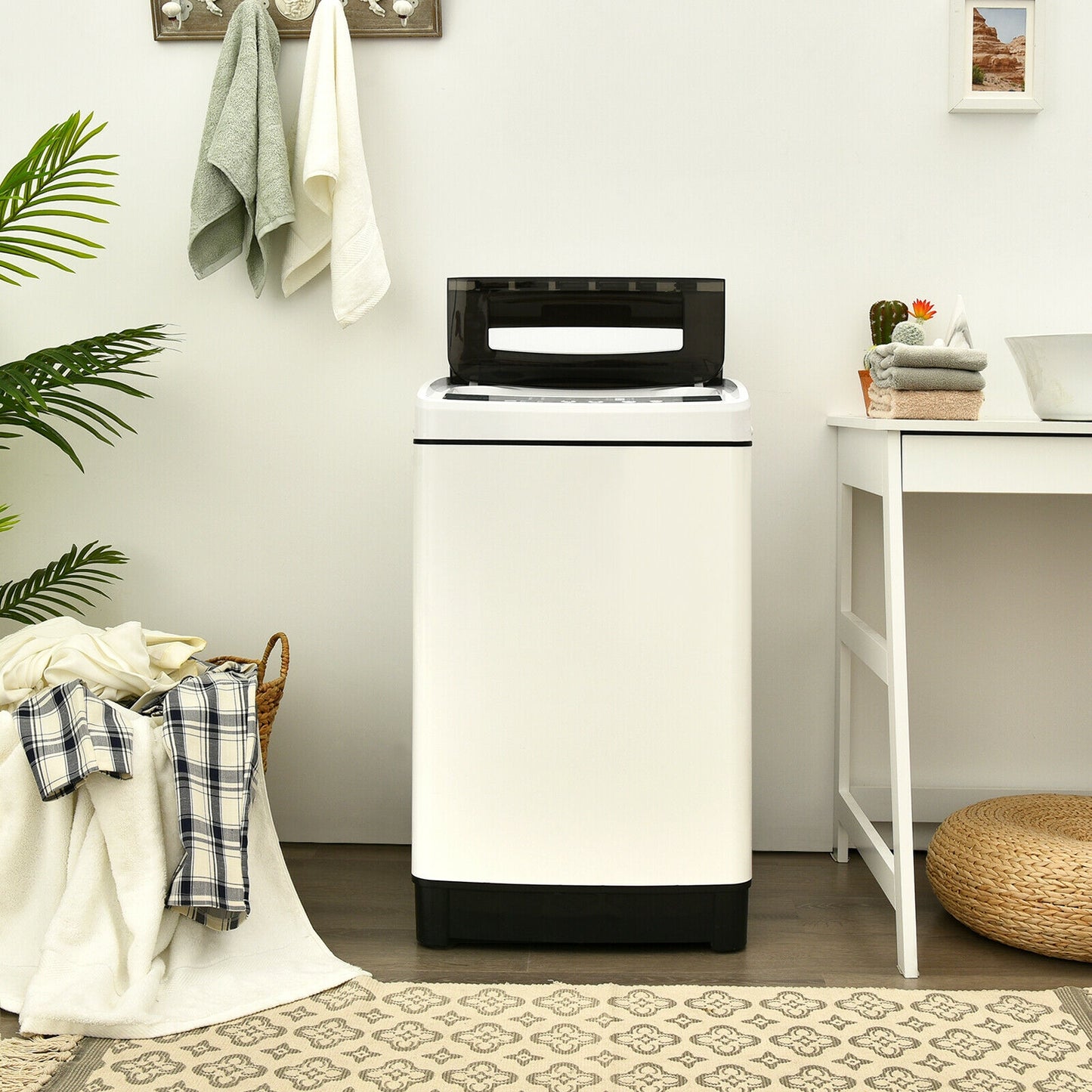 Full-Automatic Washing Machine 1.5 Cubic Feet 11 LBS Washer