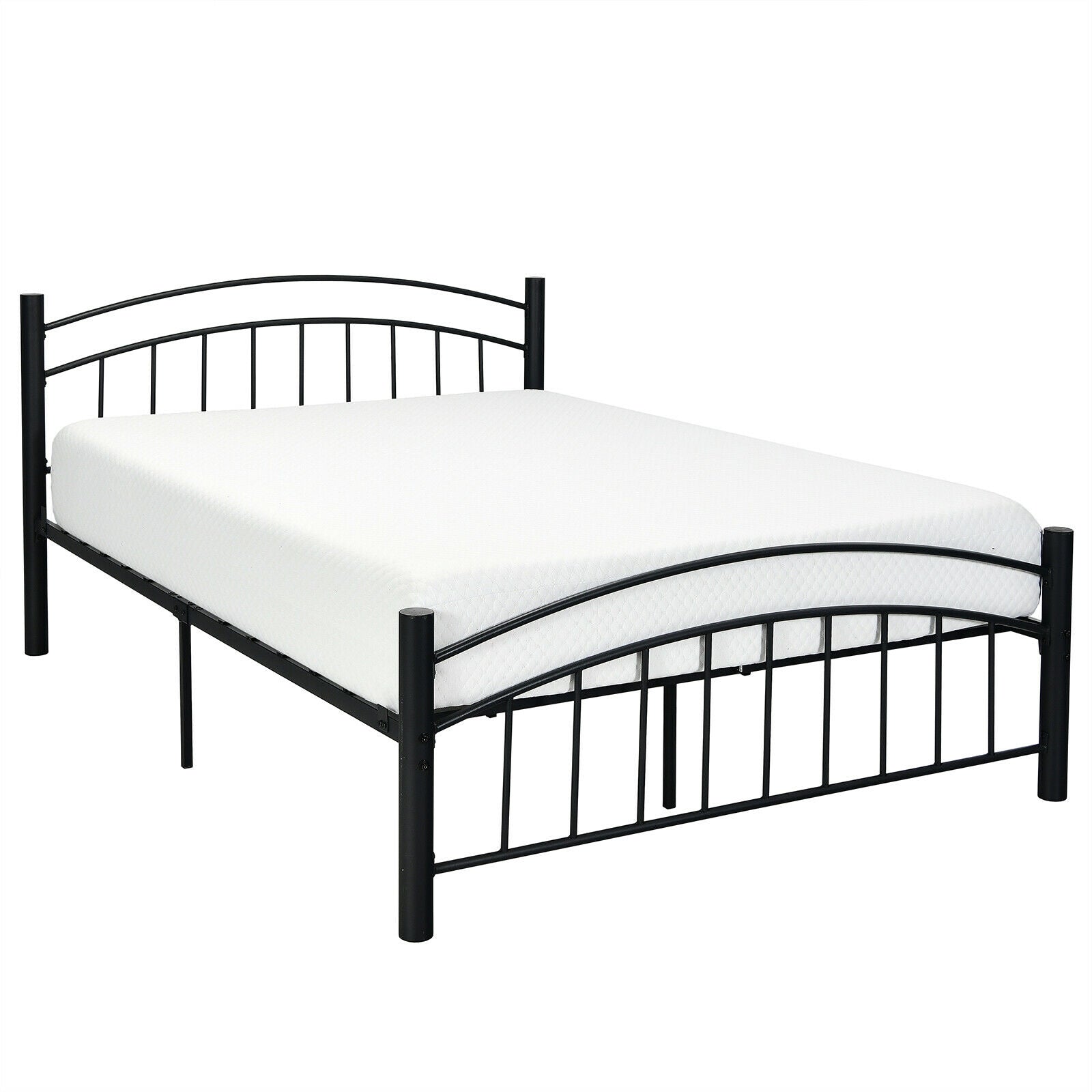8 Inch Foam Medium Firm Mattress with Jacquard Cover-Full Size