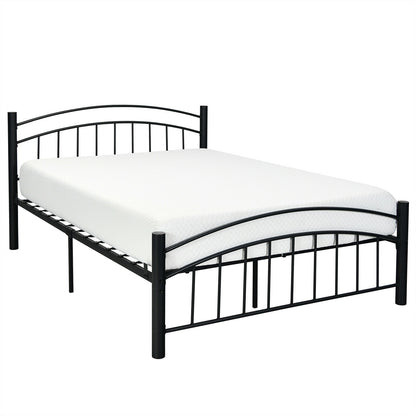 8 Inch Foam Medium Firm Mattress with Jacquard Cover-Twin Size