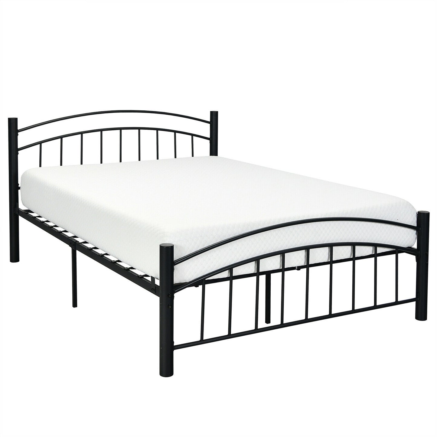10 Inch Air Foam Pressure Relief Bed Mattress with Jacquard Soft Cover-Twin Size