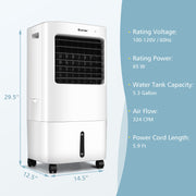 3-in-1 Air Cooler – Fan & Humidifier with Remote