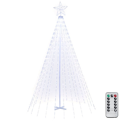 10 Feet Outdoor Christmas Tree Star String Lights