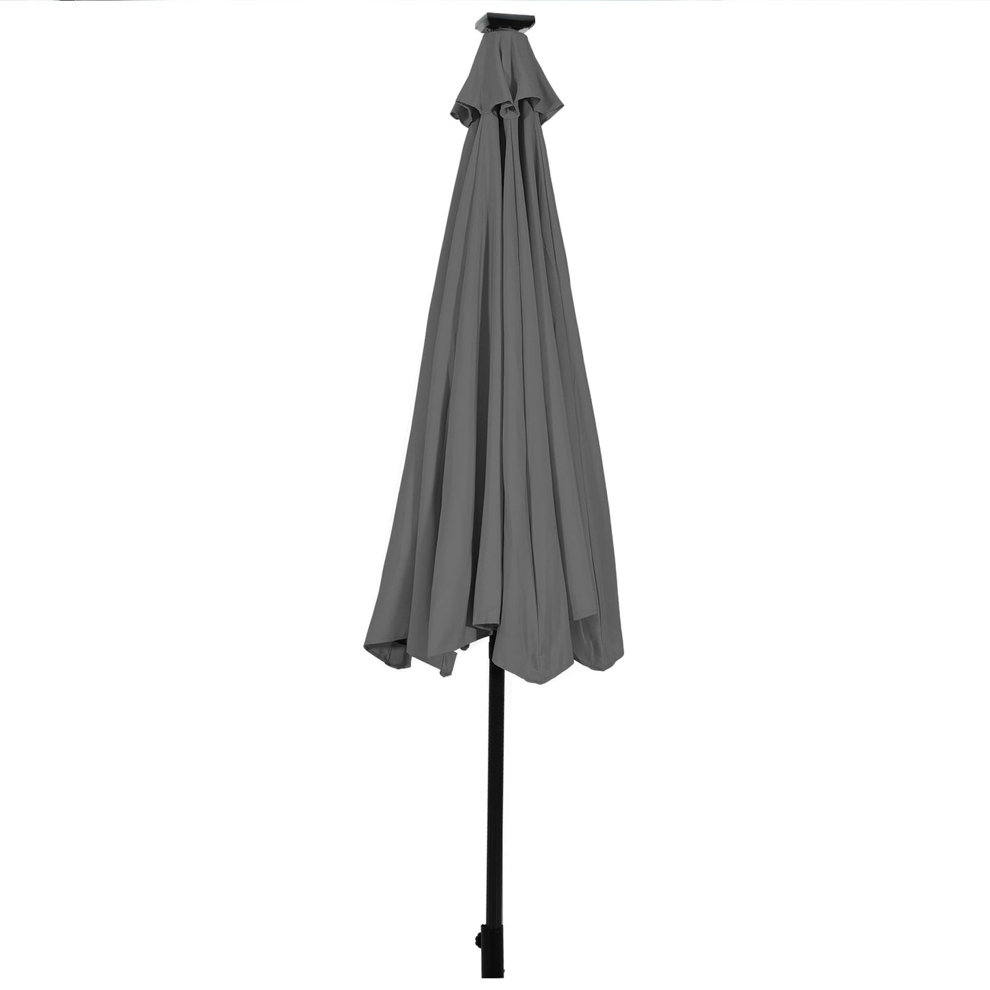 10 Feet Outdoor Patio umbrella with Bright Solar LED Lights-Dark Blue