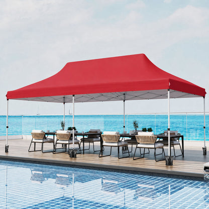 Pop Up Canopy Tent 10x20 FT with Carry Bag