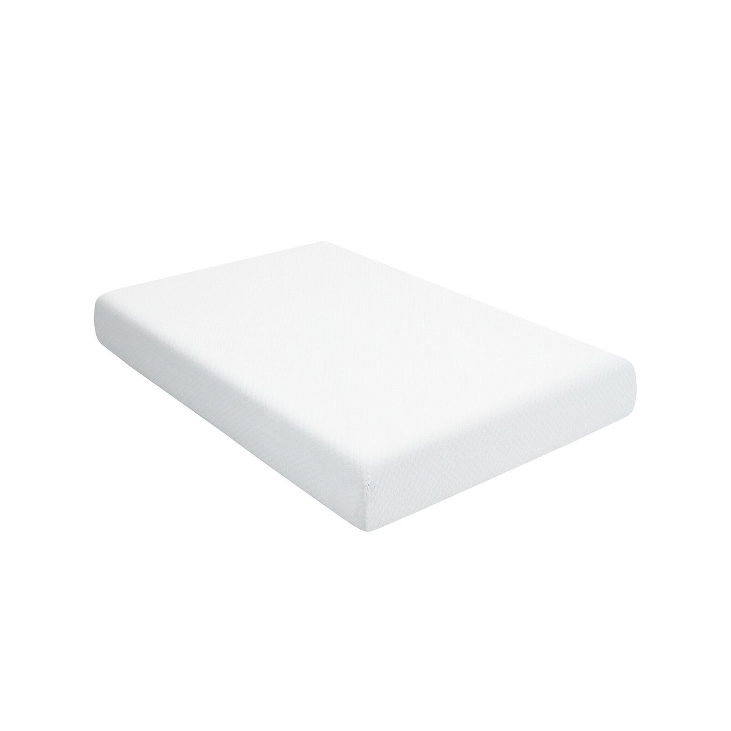 10 Inch Air Foam Pressure Relief Bed Mattress with Jacquard Soft Cover-Twin Size