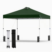 10 x 10 Feet Outdoor Commercial Pop up Canopy Tent-Green