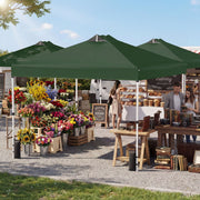 10 x 10 Feet Outdoor Commercial Pop up Canopy Tent-Green