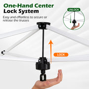 10 x 10 Feet Outdoor Commercial Pop up Canopy Tent-Green