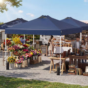 10 x 10 Feet Outdoor Commercial Pop up Canopy Tent-Blue