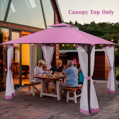 10' x 12' Gazebo Replacement Canopy Top with Air Vent