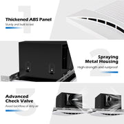 110 CFM Ceiling Mount Exhaust Ventilation Fan with Metal Housing
