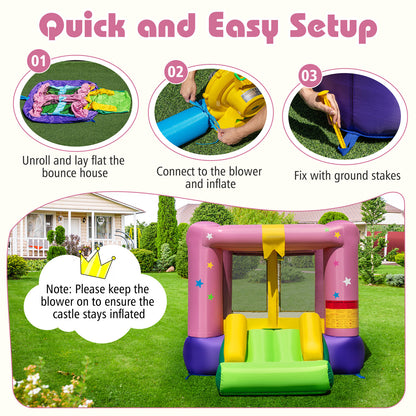 Bouncy Castle with Jumping Area and 520W Blower