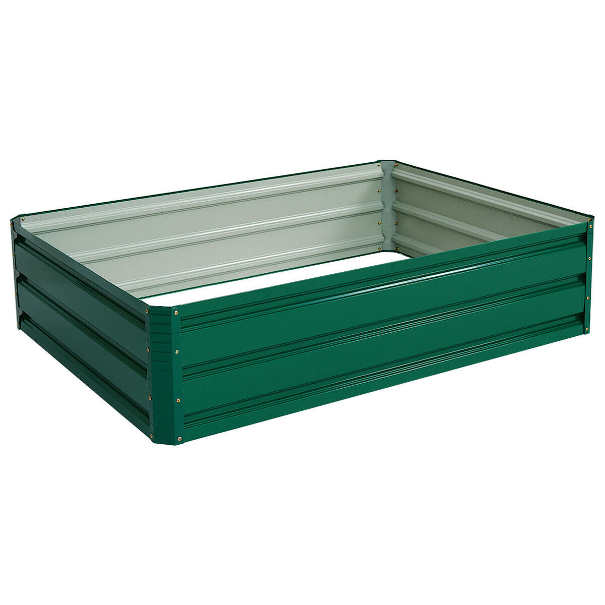 40 Inch x 32 Inch Patio Raised Garden Bed for Vegetable Flower Planting - Default