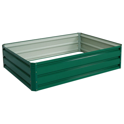 40 Inch x 32 Inch Patio Raised Garden Bed for Vegetable Flower Planting - Default