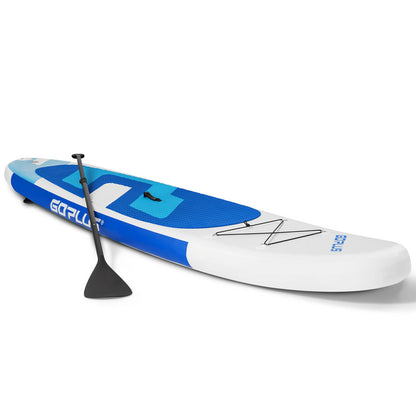 10 Feet Inflatable Stand Up Paddle Board with Backpack Leash and Aluminum Paddle
