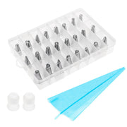 24Pcs Cake Decorating Supplies kit Stainless Steel