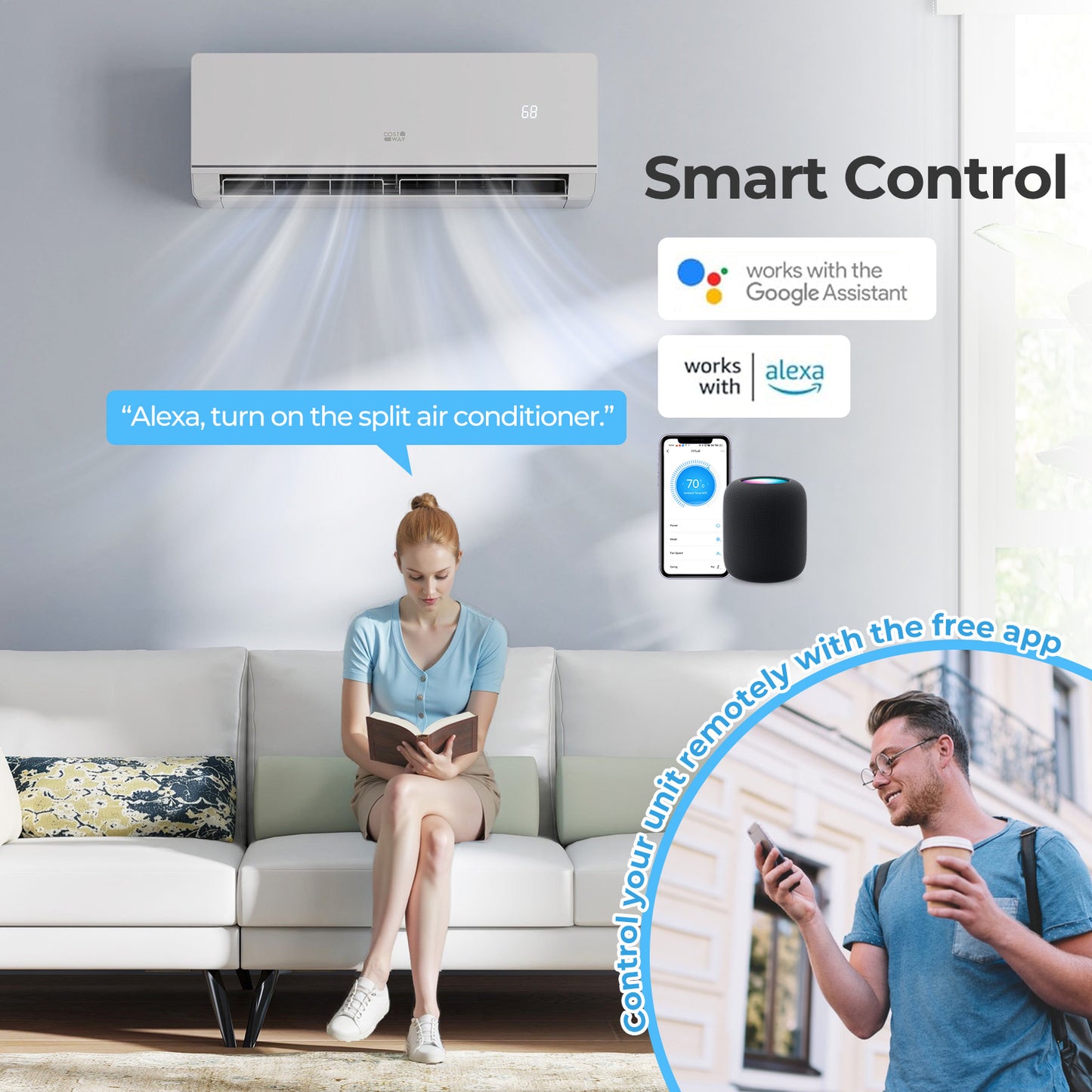 SEERXtreme Series ENERGY STAR Certified 12000 BTU 24 SEER2 115V Mini Split Heat Pump Heating at -15¬∞F