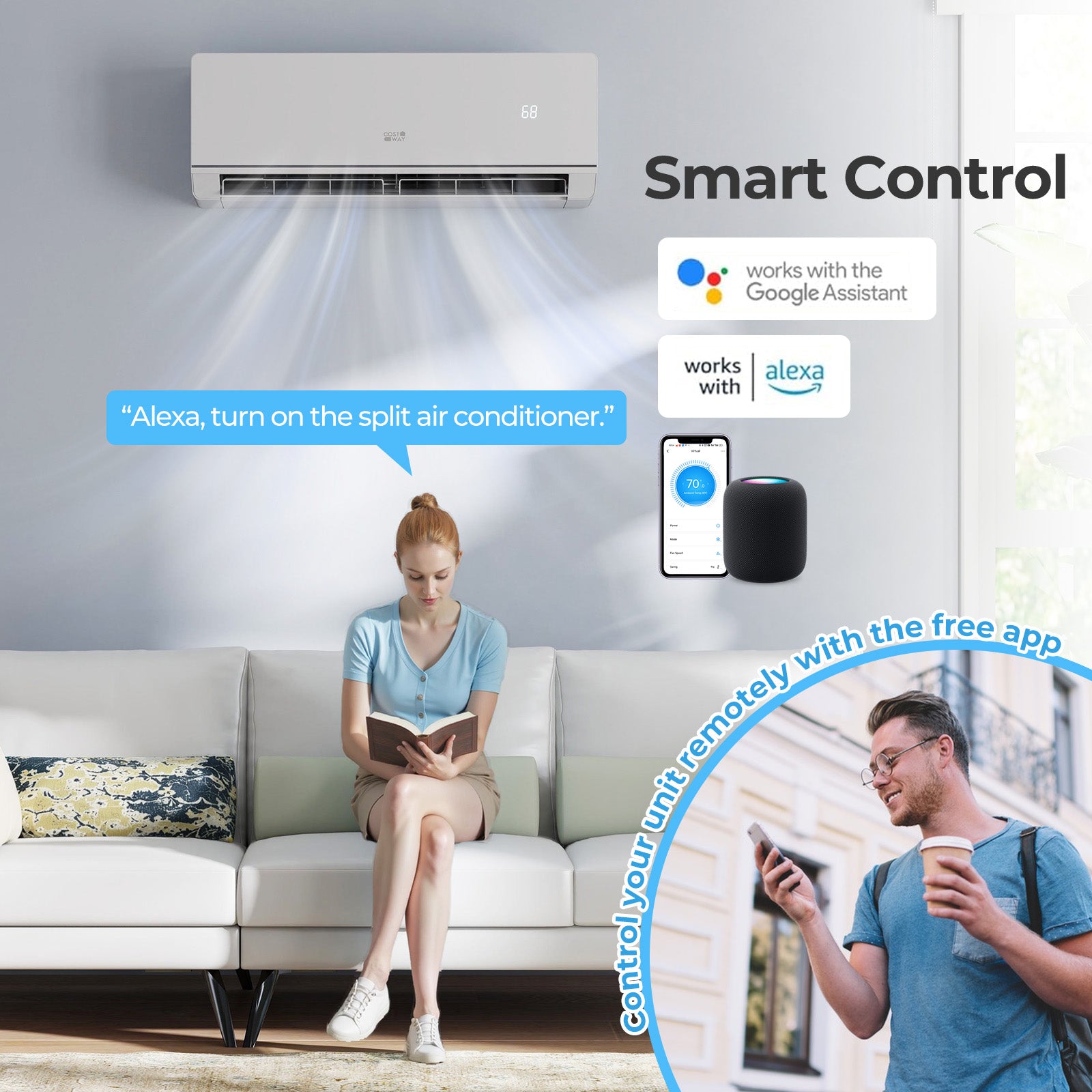 SEERXtreme Series ENERGY STAR Certified 12000 BTU 24 SEER2 115V Mini Split Heat Pump Heating at -15¬∞F