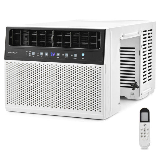Window Air Conditione with Handy Remote and LED Control Panel