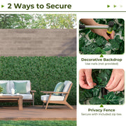 120 x 40  Inch Artificial Ivy Privacy Fence