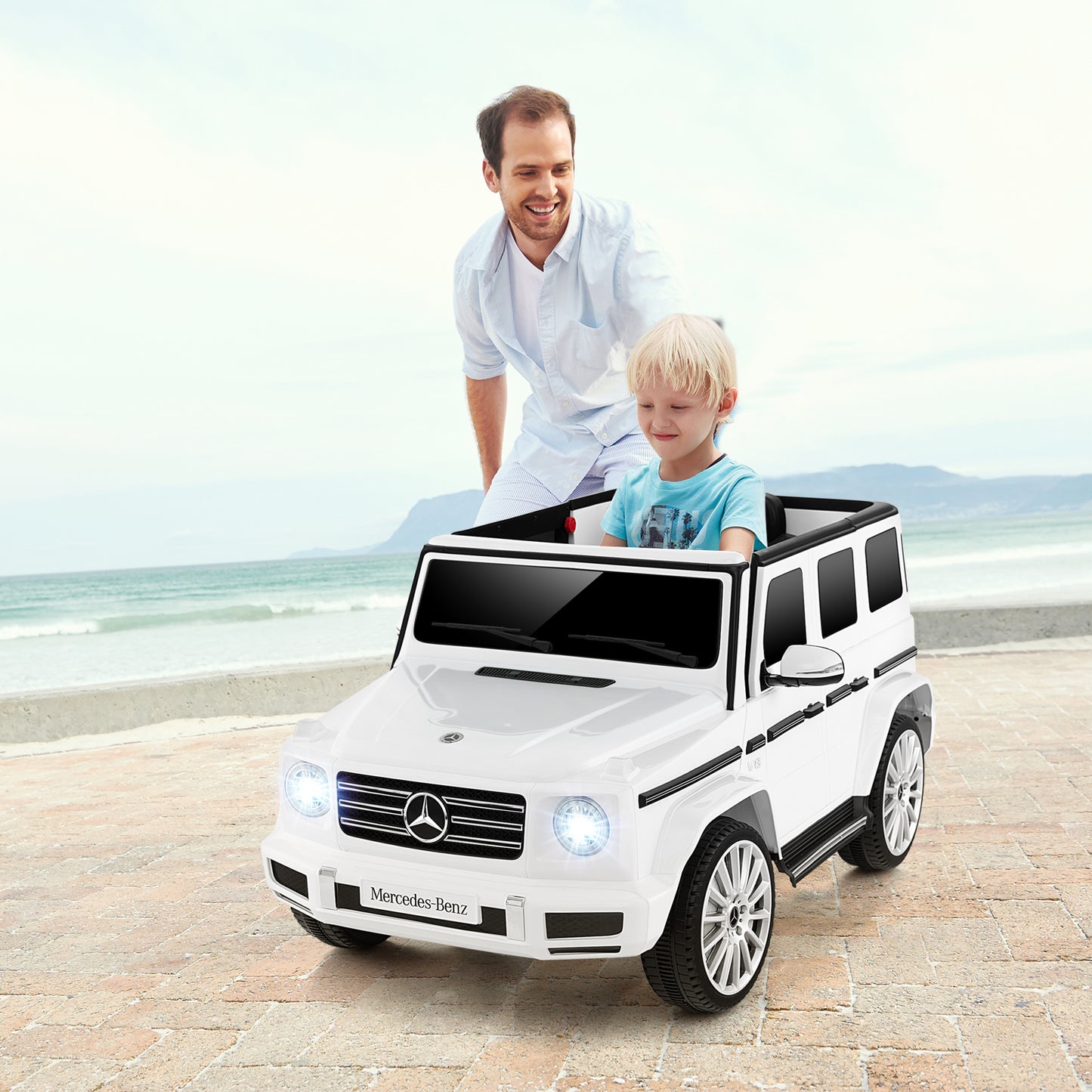 12V Battery Powered Mercedes-Benz G500 Kids Ride-on Car