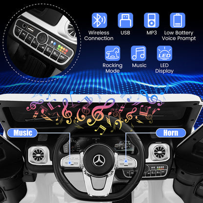 12V Battery Powered Mercedes-Benz G500 Kids Ride-on Car