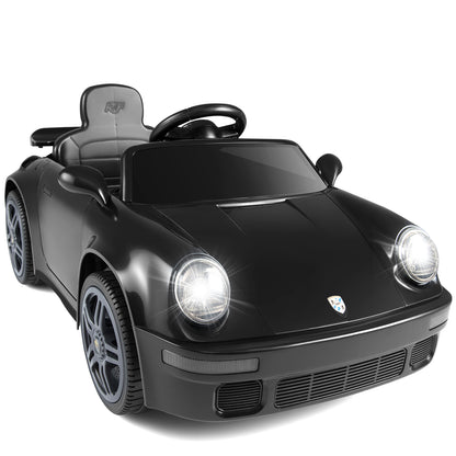 12V Electric Ride On Car Licensed RUF¬†CTR with Remote Control and Music-Black