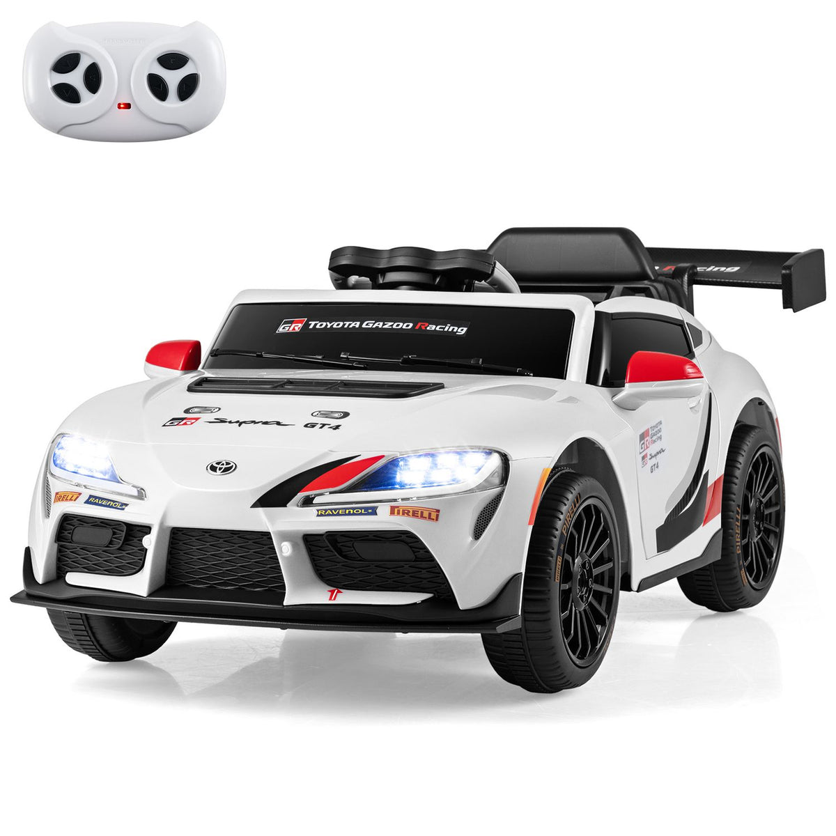 12V Kids Electric Car with Parent Remote Control and Msuic Licensed Toyota