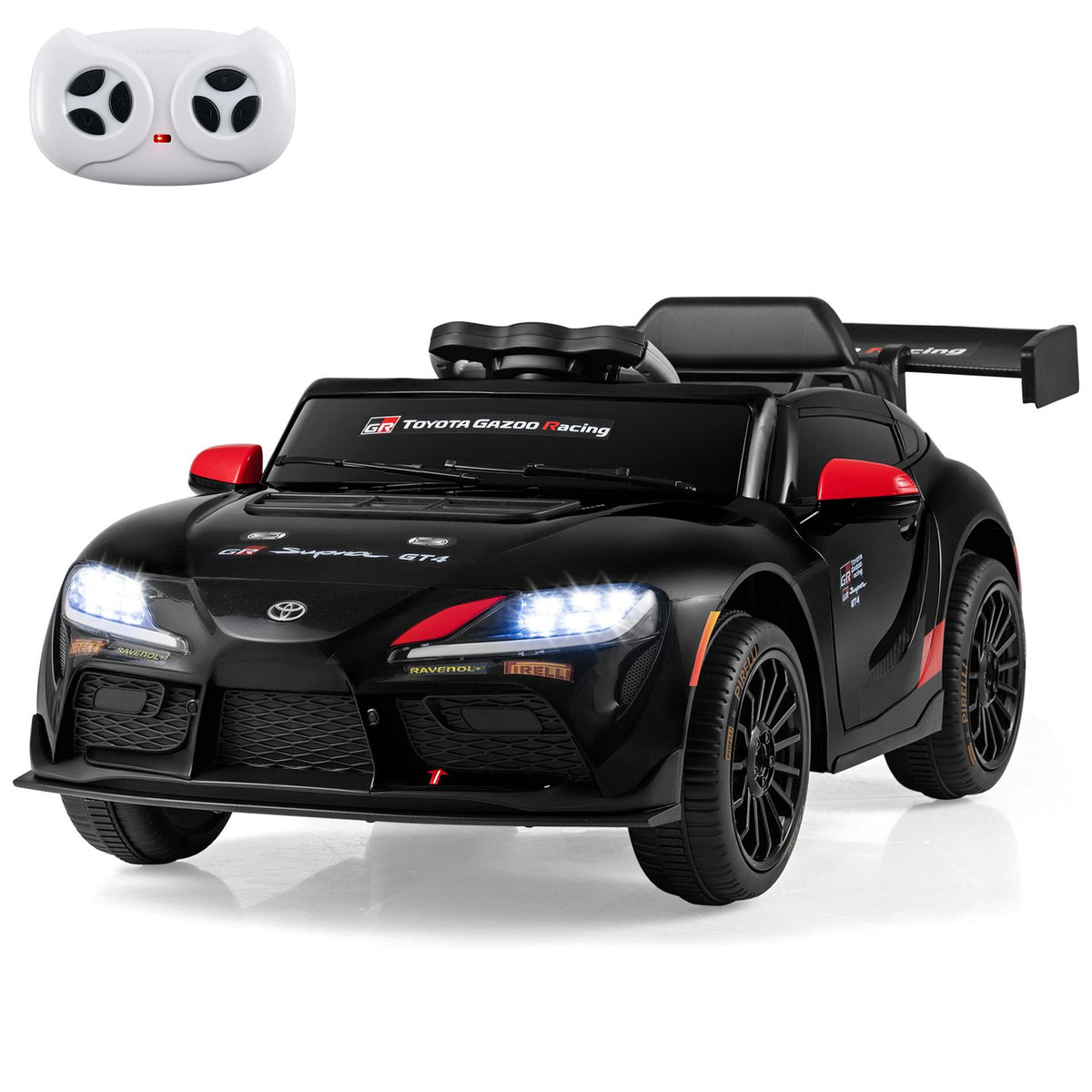 12V Kids Electric Car with Parent Remote Control and Msuic Licensed Toyota