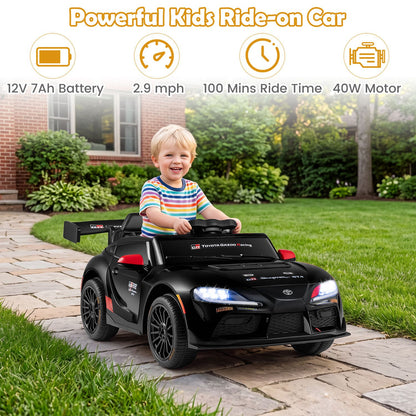 12V Kids Electric Car with Parent Remote Control and Msuic Licensed Toyota