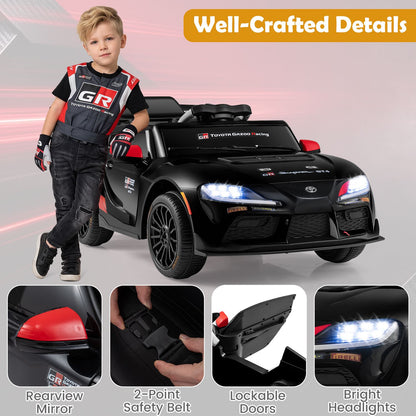 12V Kids Electric Car with Parent Remote Control and Msuic Licensed Toyota
