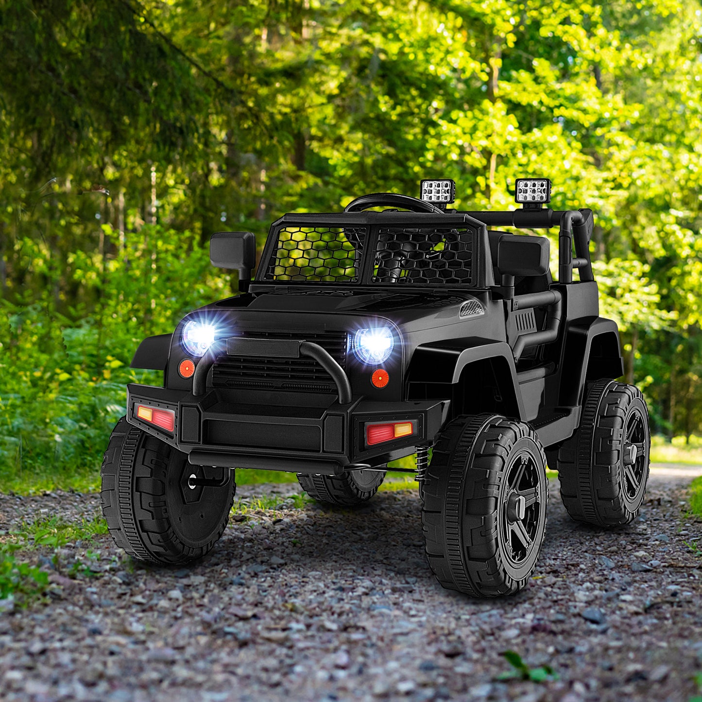 12V Kids Ride On Truck with Remote Control and Headlights
