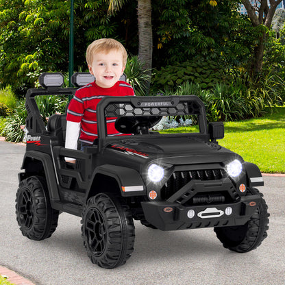 12V Electric Kids Ride on Truck with Remote Control and Music
