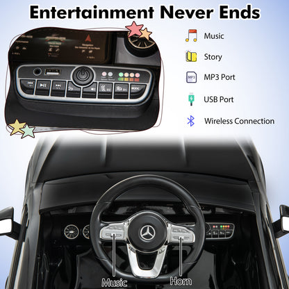 12V Kids Ride on Car Mercedes-Benz AMG CLA 45 with Remote