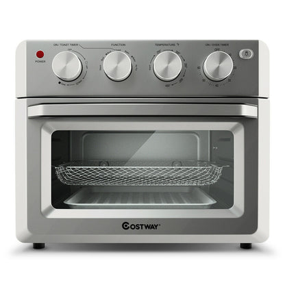 Dehydrate Convection Air Fryer Toaster Oven with 5 Accessories
