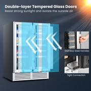 Dual Zone 24" Cooler