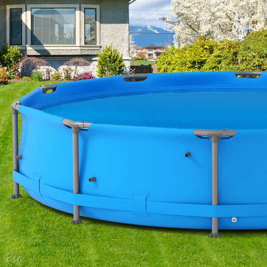 12 Foot Round Solar Pool Cover 12 Mil Blue