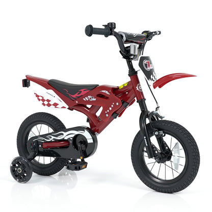 12 Inch Kids Bike with Training Wheels Ages 3-4