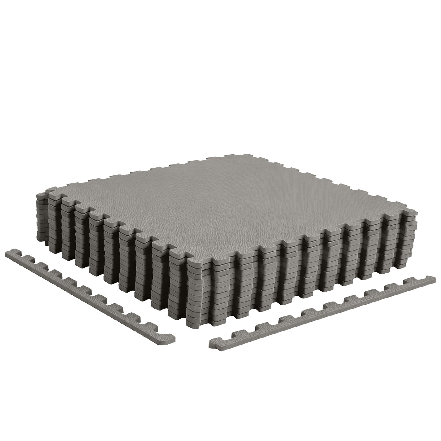 Interlocking EVA Foam Floor Tiles 12-Pack Non-Slip Mats