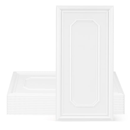 24 Pieces Ceiling Tiles Decorative PVC Ceiling Covering Panels