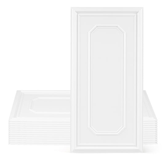 24 Pieces Ceiling Tiles Decorative PVC Ceiling Covering Panels
