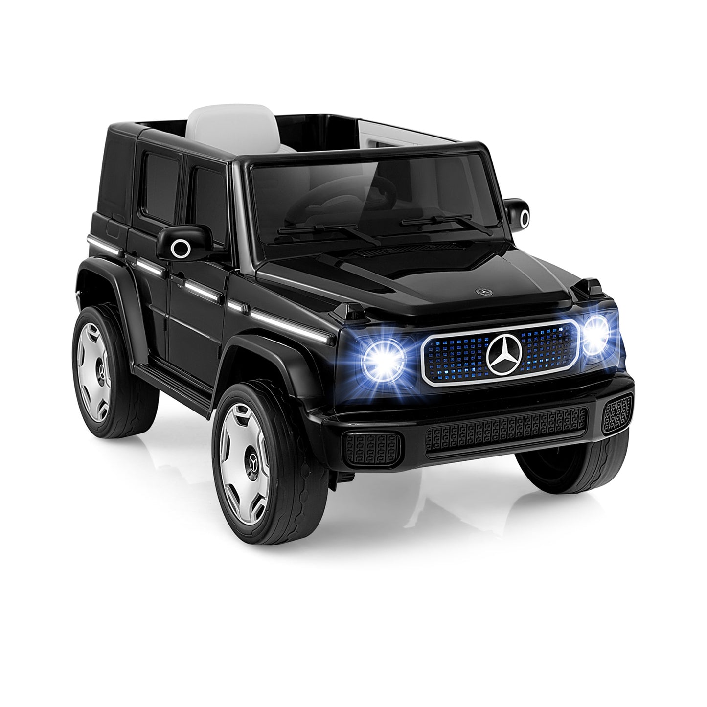 12V Licensed Mercedes-Benz EQG Kids Ride On Car with Remote Control