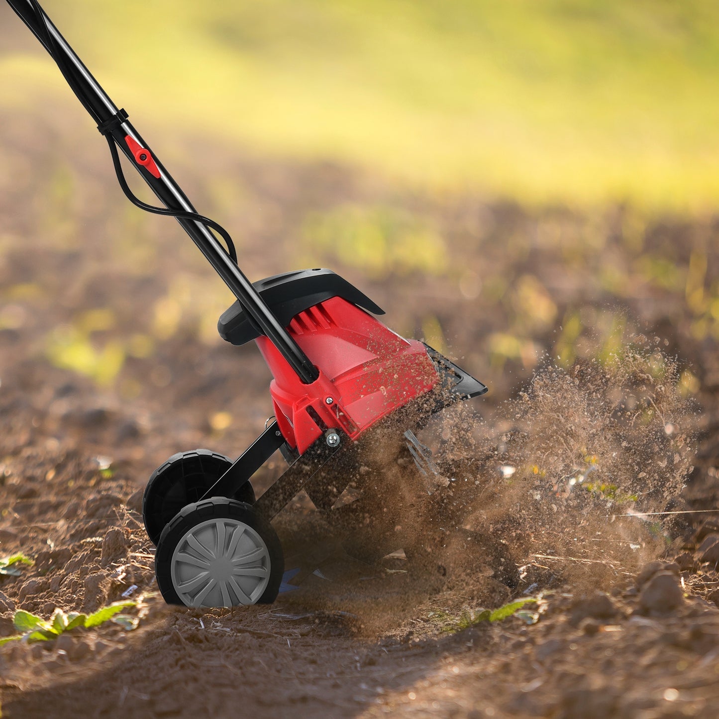 Electric Tiller and Cultivator 14-Inch 10 Amp Corded