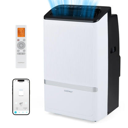 14000 BTU Portable Air Conditioner with WiFi & Dehumidifier