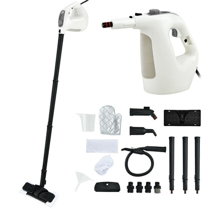 Handheld Steam Cleaner 1400W with 14-Piece Accessory Kit