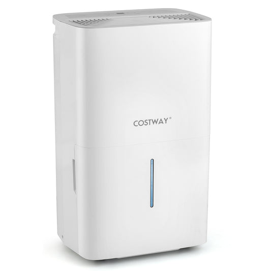 65 Pints Dehumidifier with 24H Timer and LED Display-White