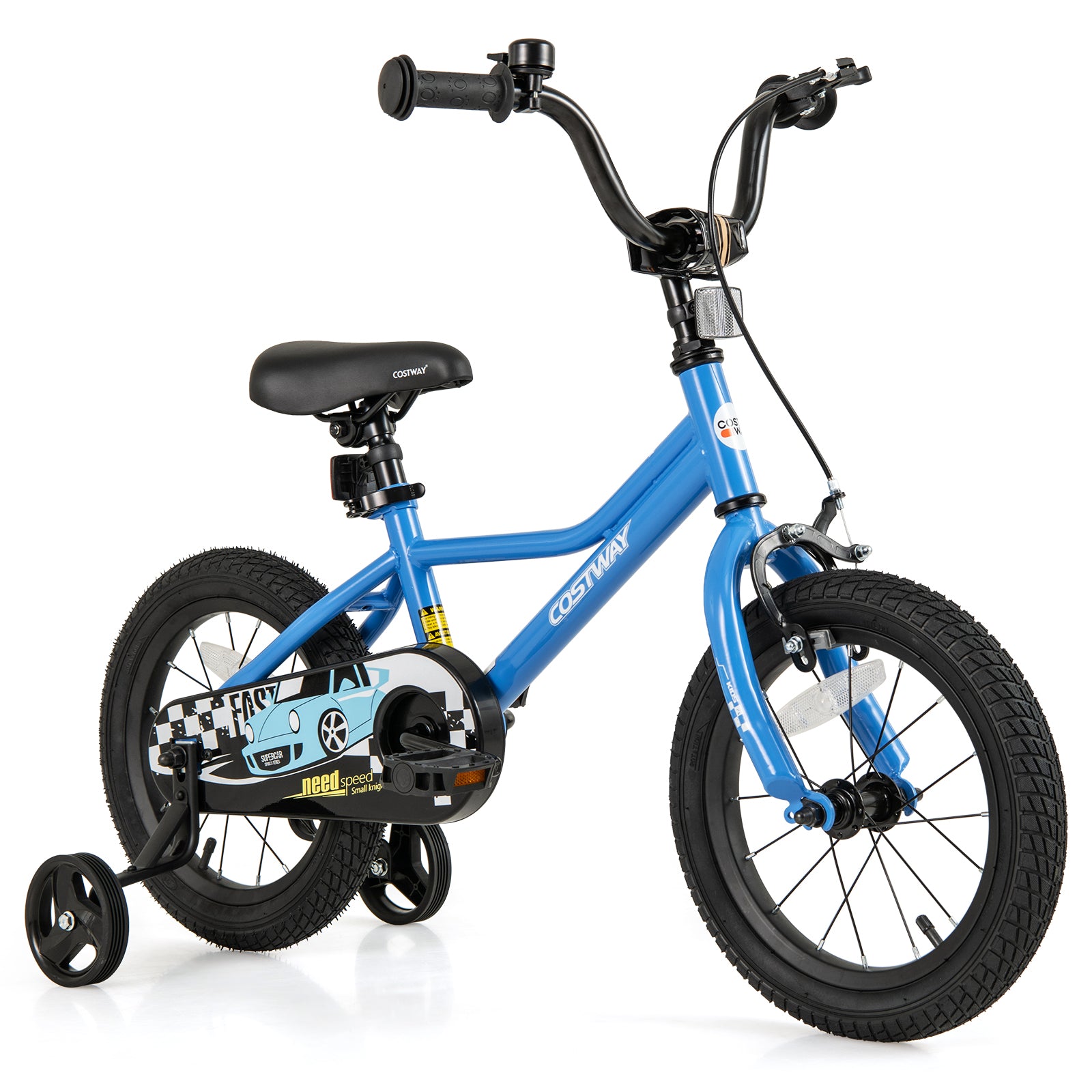 14 Inch Kids Bike with Removable Training Wheels for Aged 3-5 Years Old - 5 Years Old