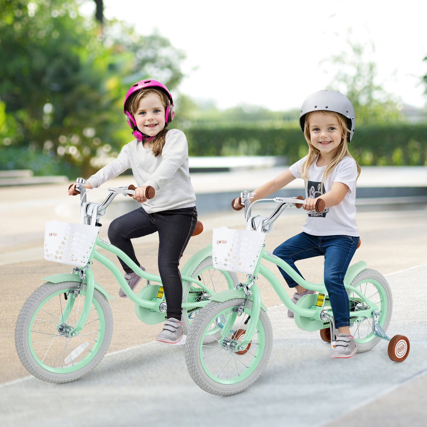 16 Inch Kids Bike with Adjustable Seat and Bell for Kids 3-8 Years Olds-16 inches